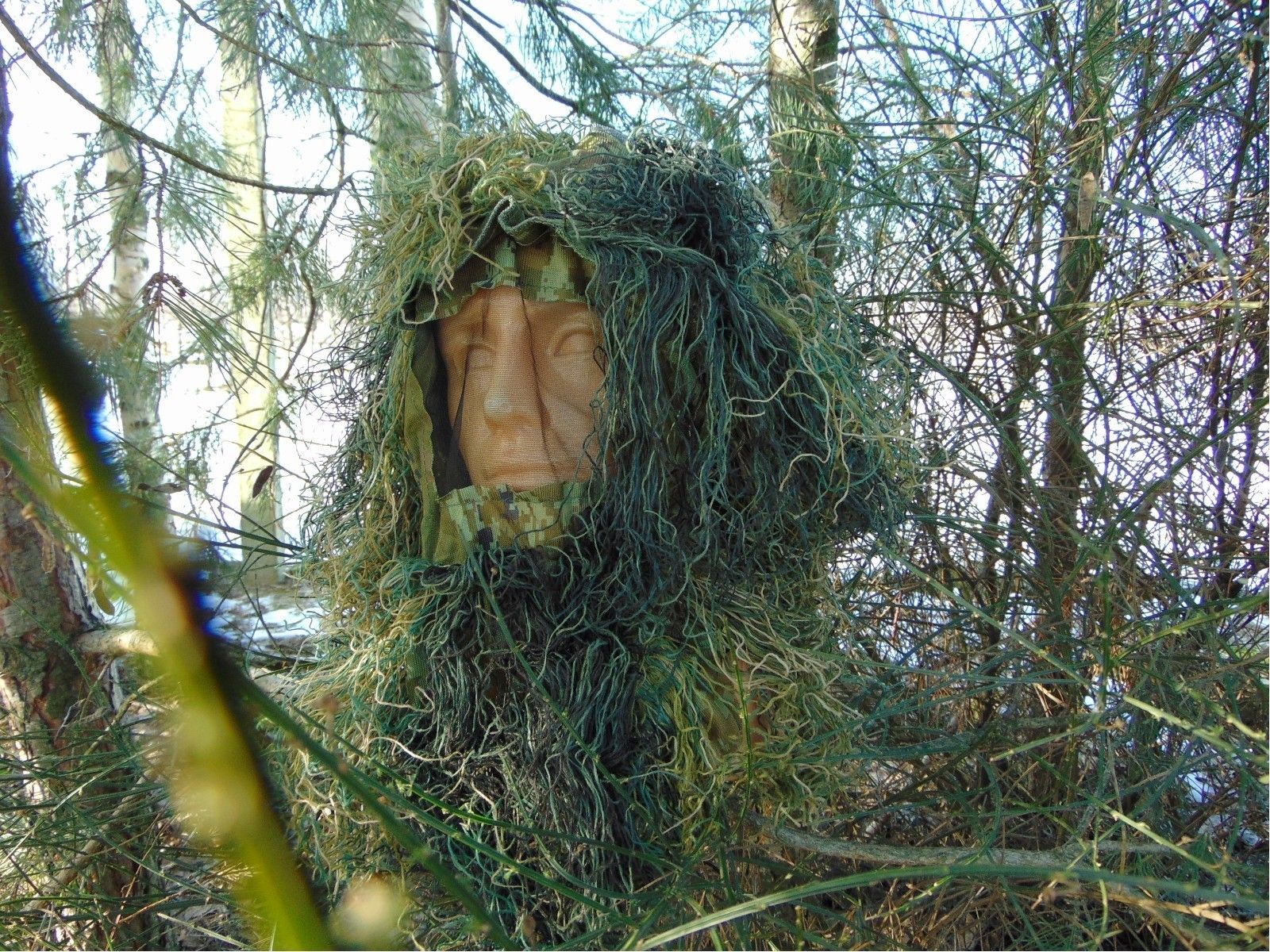 strój maskujący mfh ghillie digital woodland xl/xxl