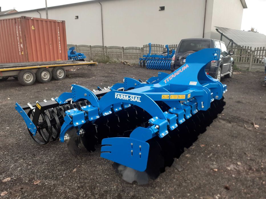 PROMOCJA Brona talerzowa 3.5m FARM-STAL Michałowo,Hajnówka,KLESZCZELE
