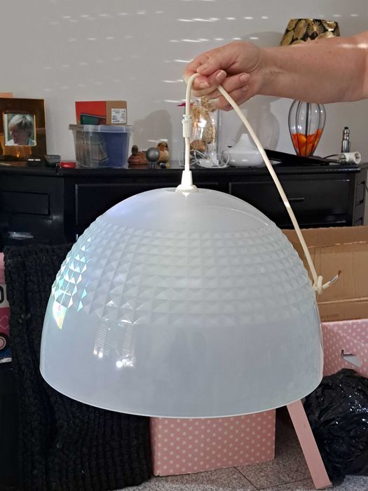 Candeeiro IKEA, branco