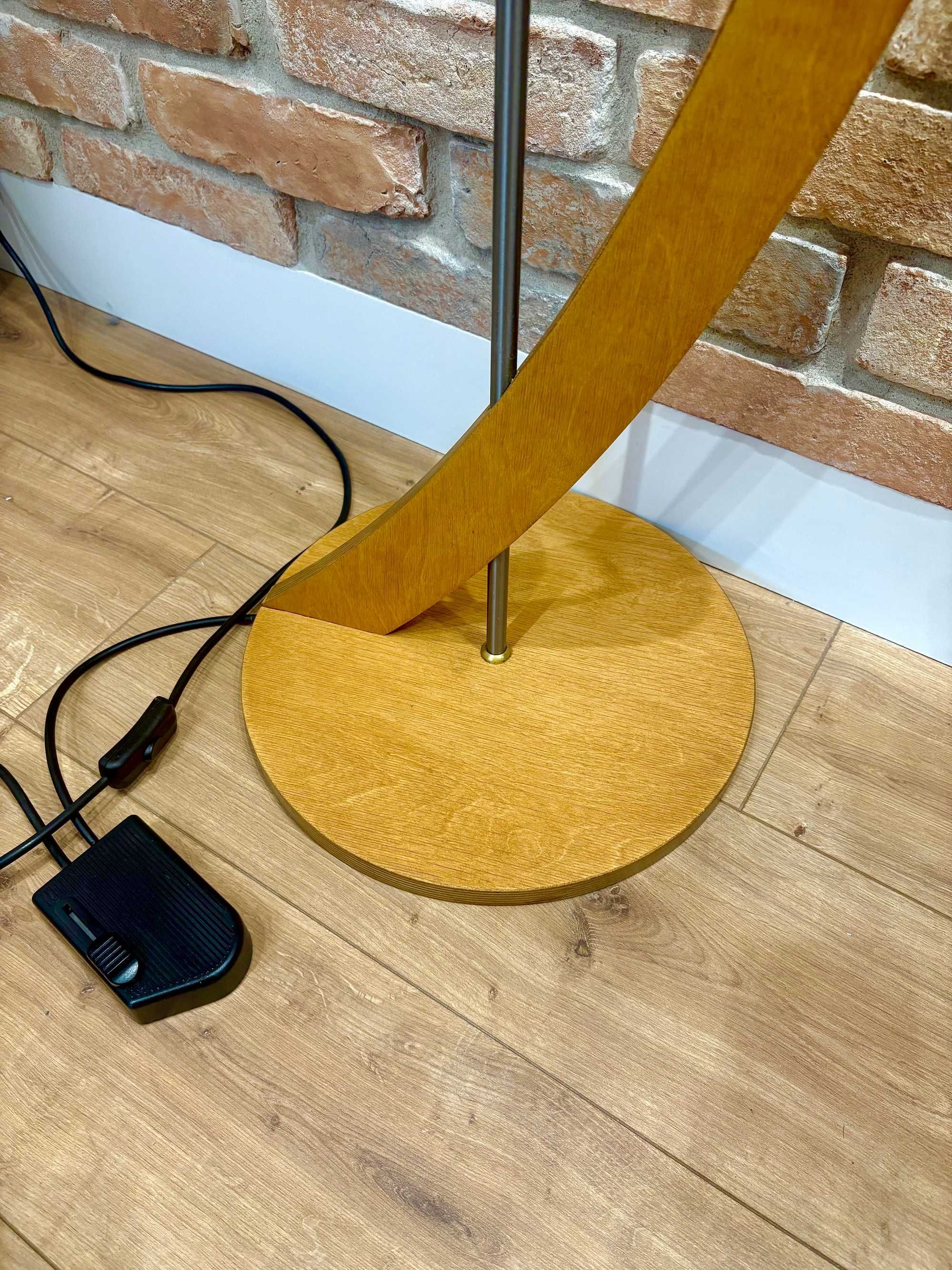 Lampa lata 80-te Fischer Leuchten/PRL/Vintage/Bauhaus/Po renowacji