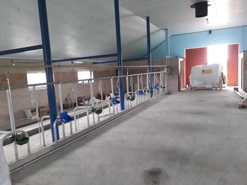 Wygrodzenia stanowiska przegrody dla bydła krów bramki