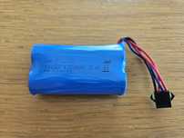 Akumulator modelarski Li-ion 7,4V 1200 mAh pakiet 2x18650 nowy nieużyw