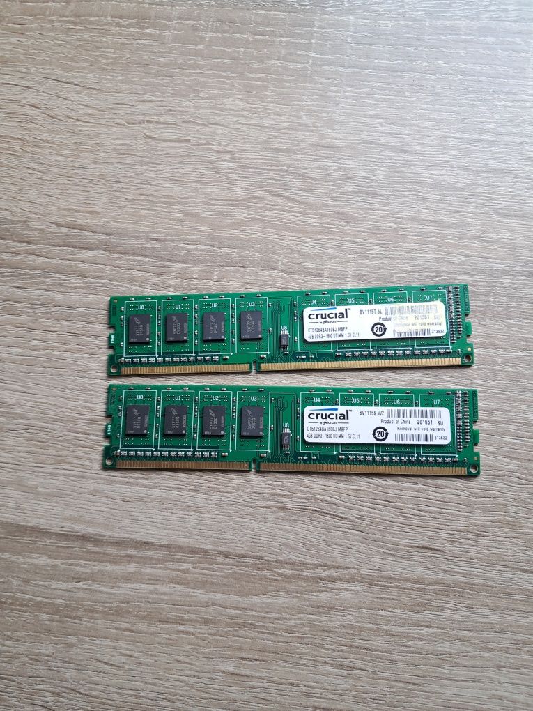 Pamięć RAM DDR3 8GB 1600mhz