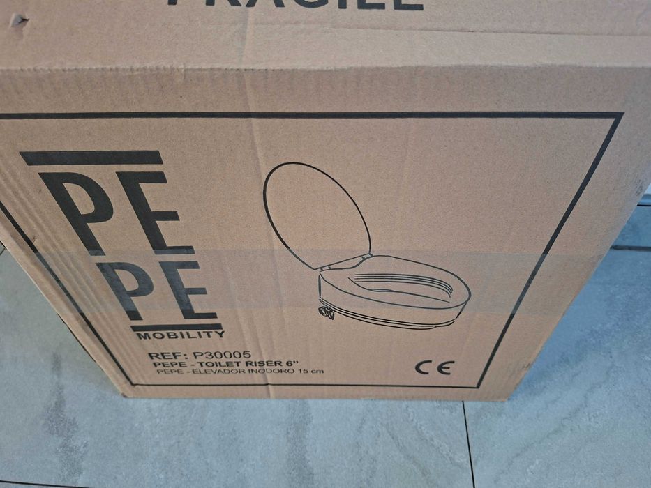 PEPE Mobility Podwyższone siedzisko sedesowe 6 cali