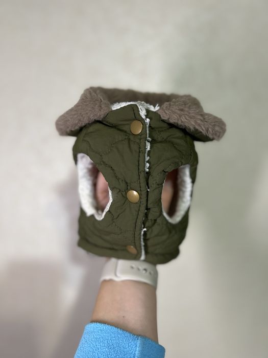 Тепла жилетка на міні песика XS