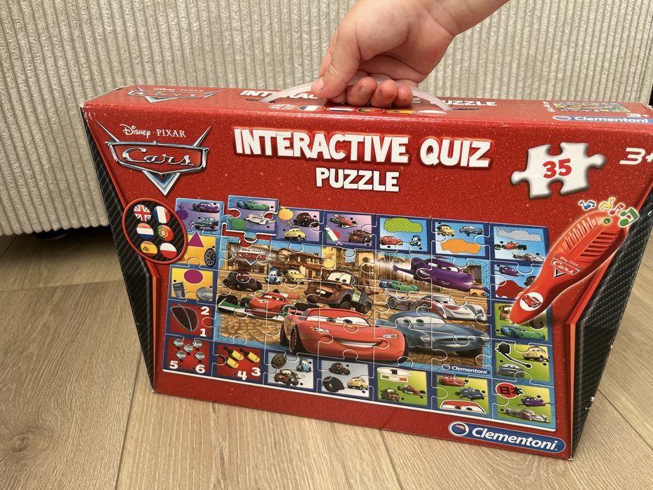 Zestaw gier quiz interaktywne Psi Patrol Zygzak McQueen