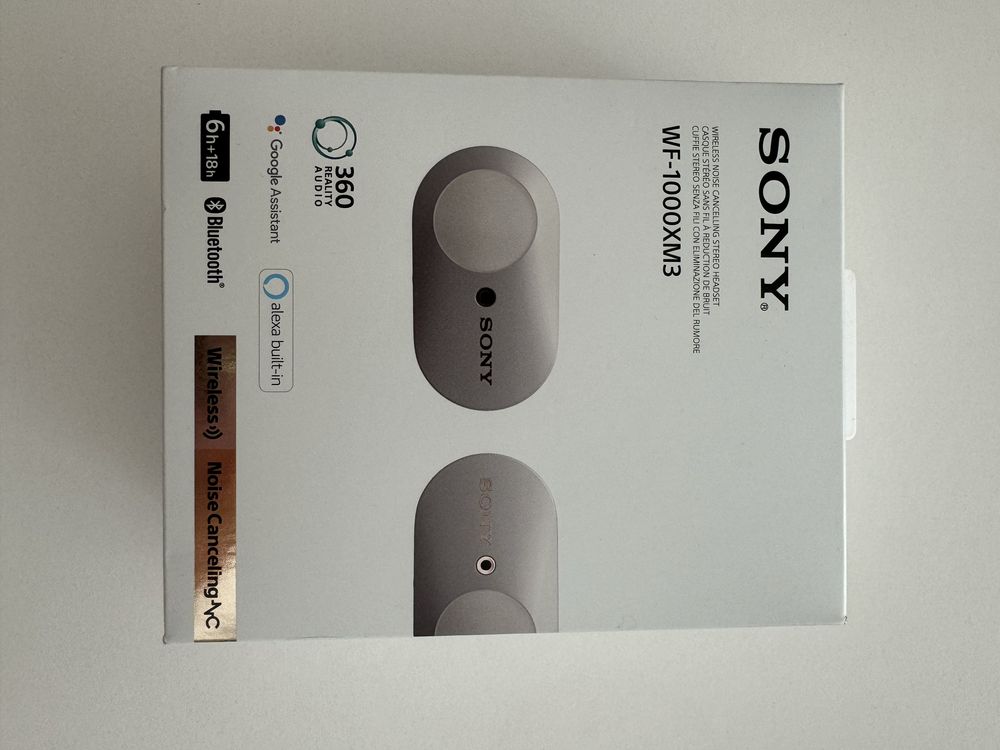Do sprzedania słuchawki z mikrofonem SONY True Wireless WF-1000XM3