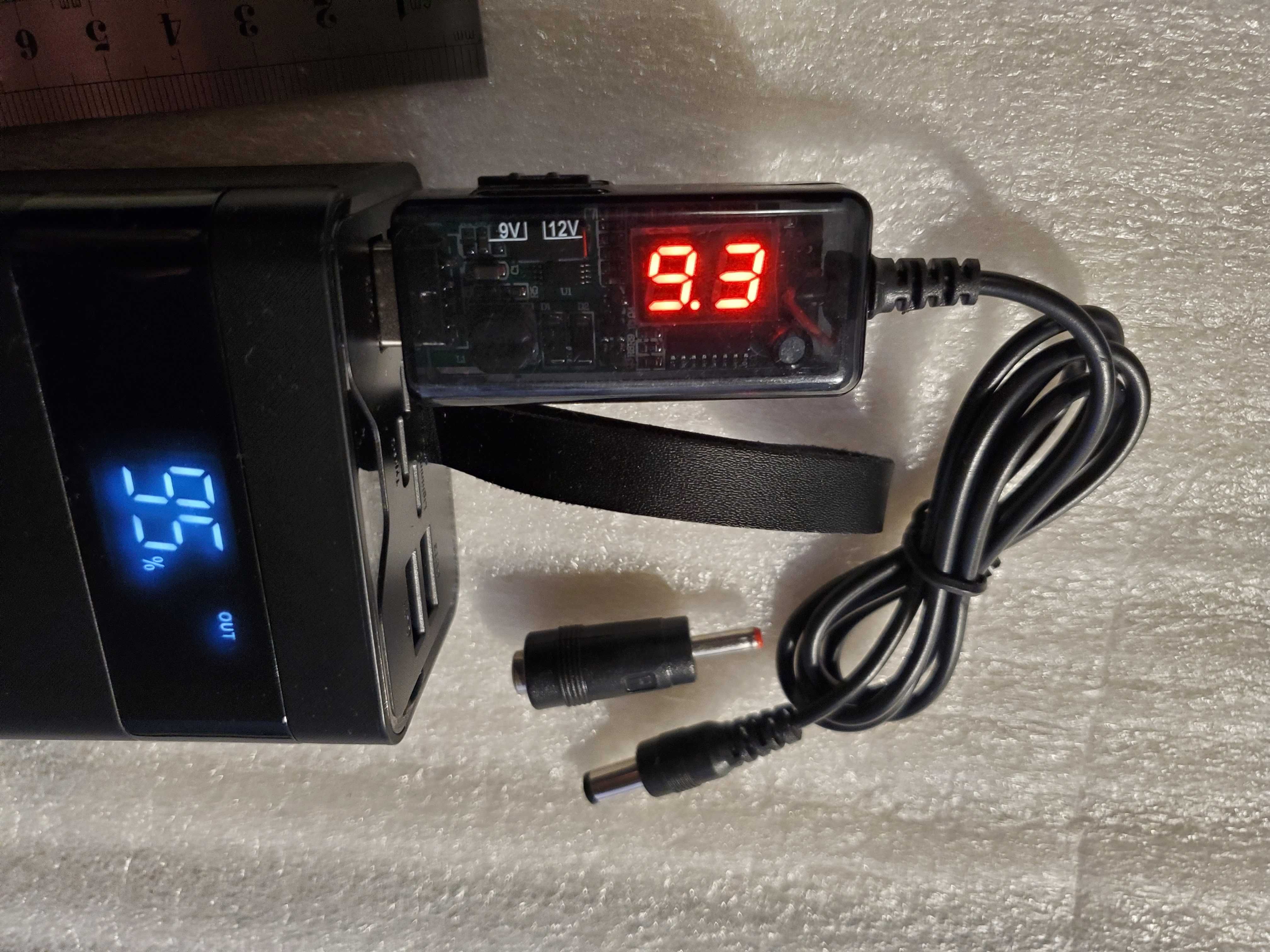 Адаптер для роутера від повербанку (9/12 в) USB DC кабель