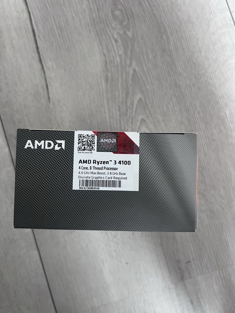 Procesor AMD Ryzen 3 4100 4 rdzenie 4.0GHz Max Boost Gwarancja 2 lata