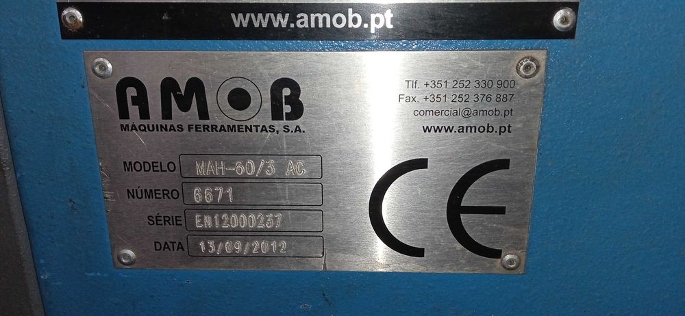 Giętarka Walcarka do rur i profili AMOB MAH 60/3 AC