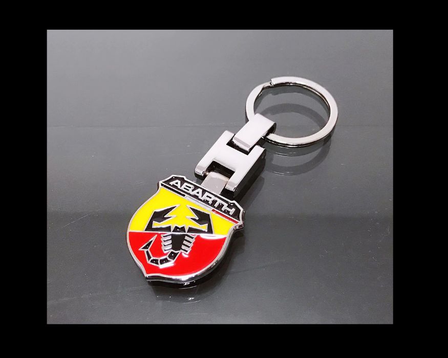 Porta Chaves Abarth Metal/Esmaltado