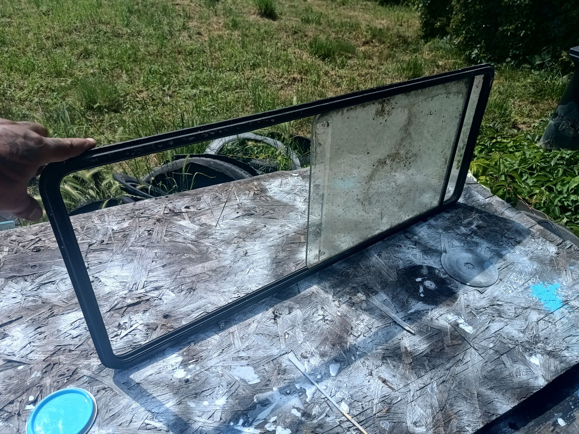 Szyba przesuwna VW T4 transporter okno  org ściana grodziowa i inne