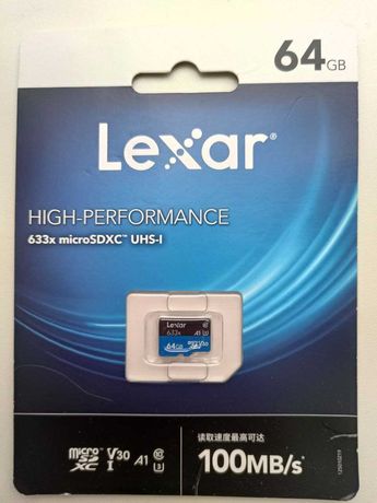 Micro sd карты памяти 32\64gb Lexar\Samsung\Mixza