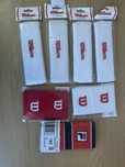 Fitas e Punhos Wilson/Fila brancos - Novos