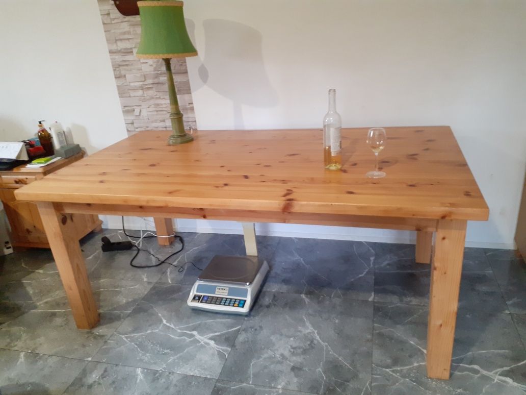 Stół sosnowy 1,80 m x 100