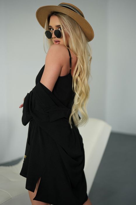 Komplet letni MIAMI czarny Brandenburg Couture M