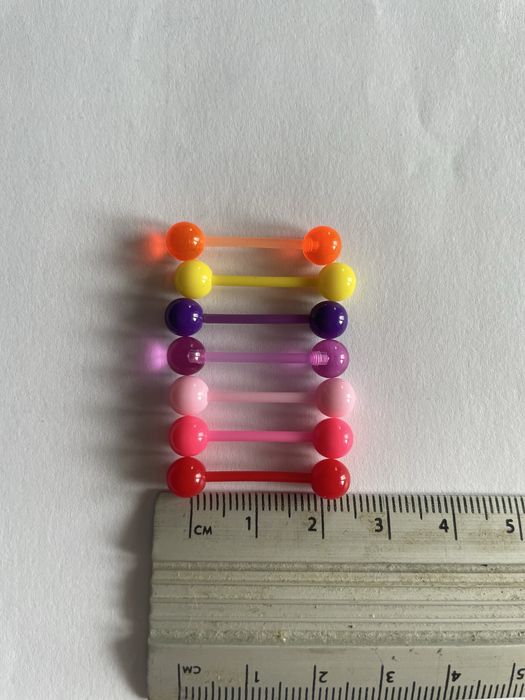 Пирсинг сережки из мед стали