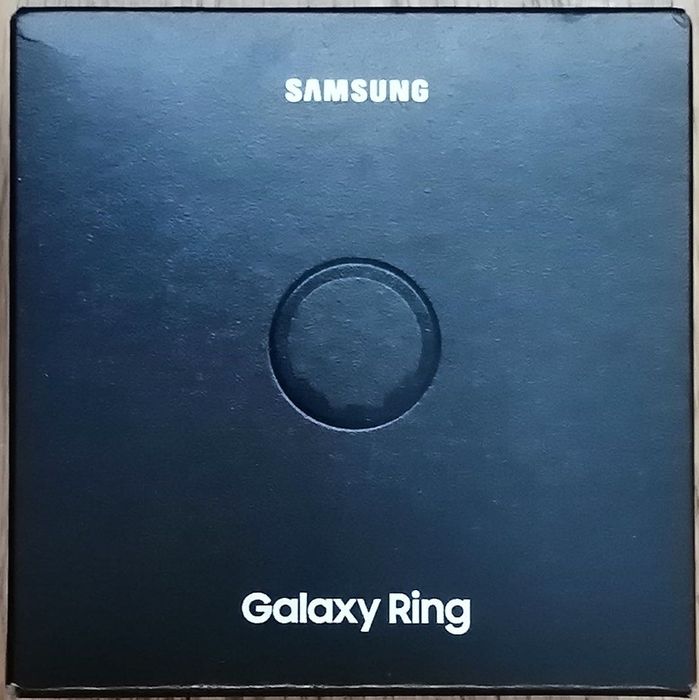 Samsung Galaxy Ring Preto Titânio, tamanho 6- novo, 3 anos de garantia