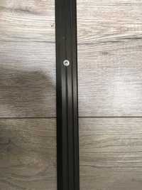 listwa podłogowa aluminiowa płaska 3x167cm brązowa