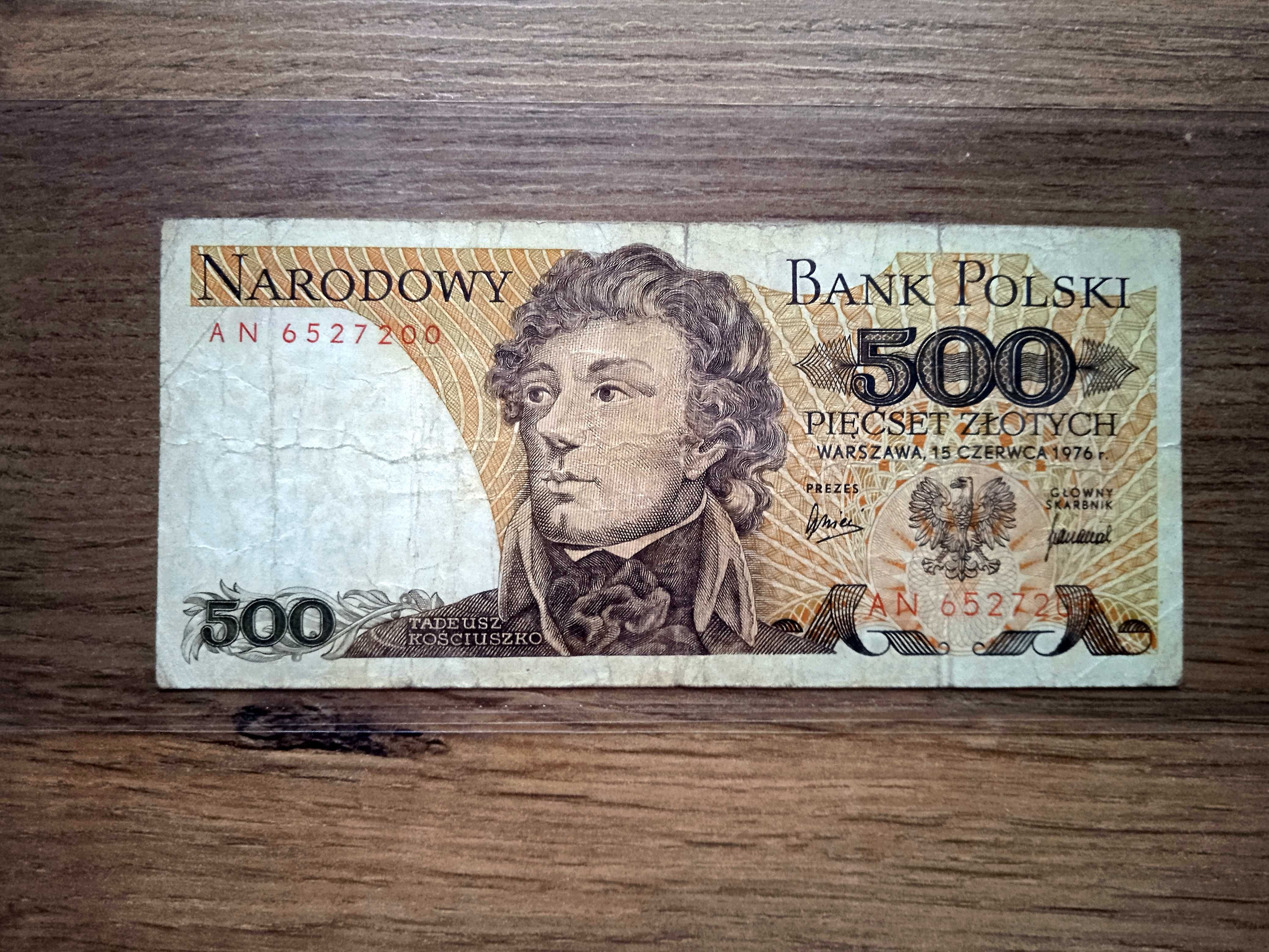 500 zł  1976   - AN -