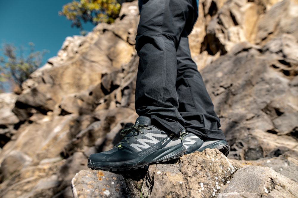 Calçado Impermeável de Caminhada na Montanha Homem -