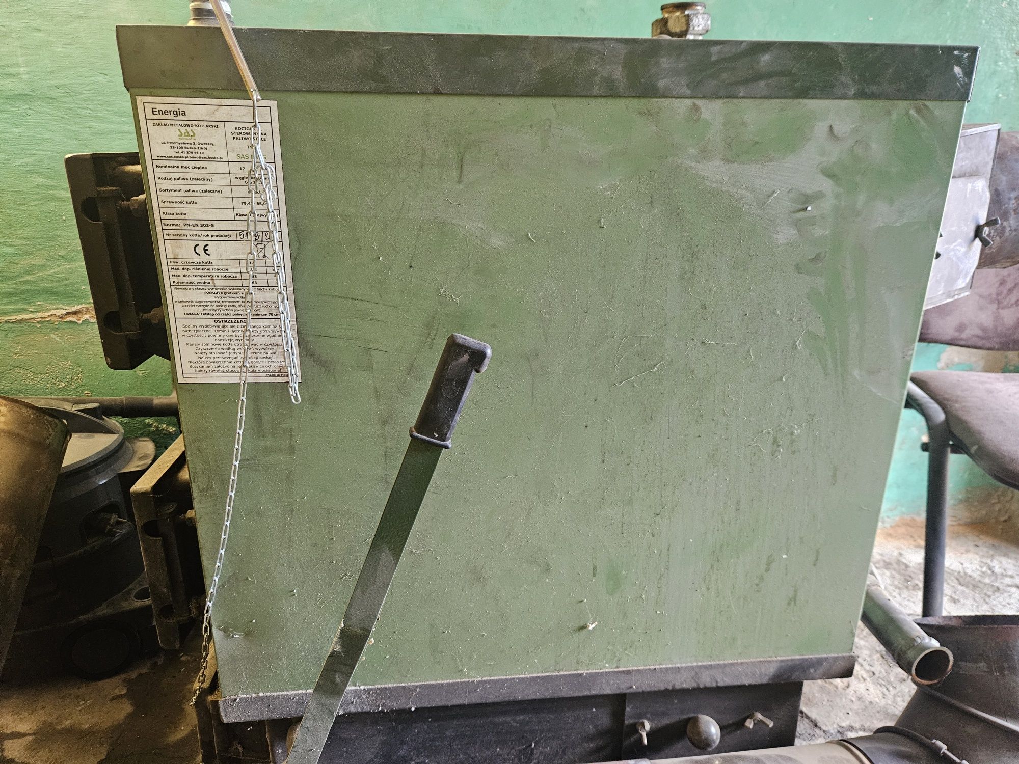 Piec węglowy SAS 17 kW
