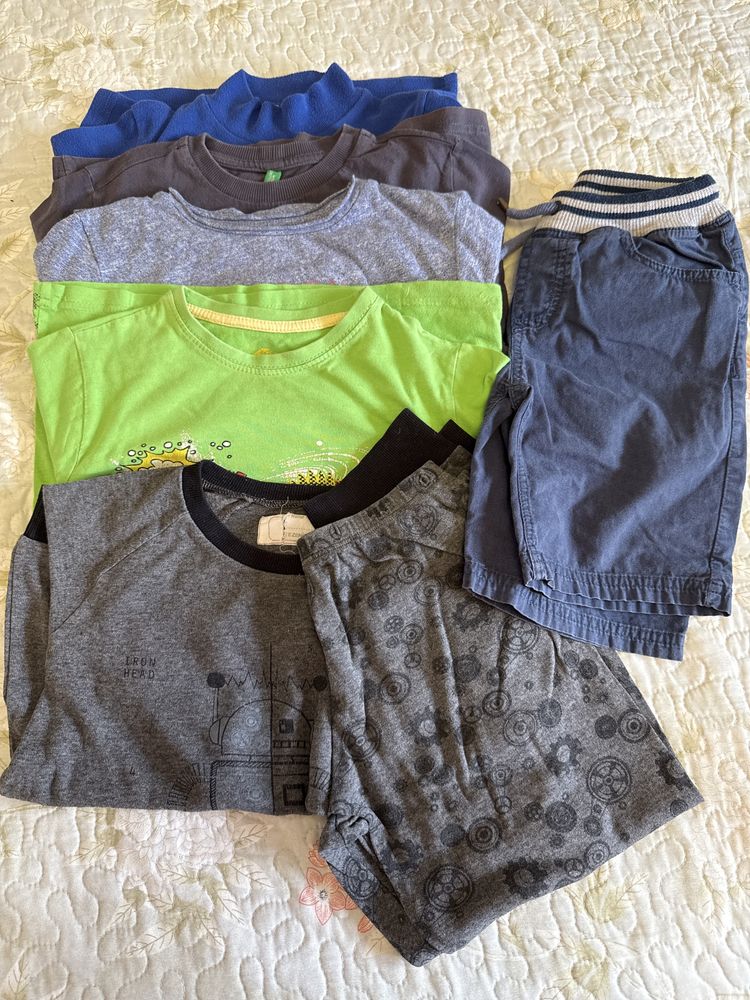 Lote de roupa 6/7 anos