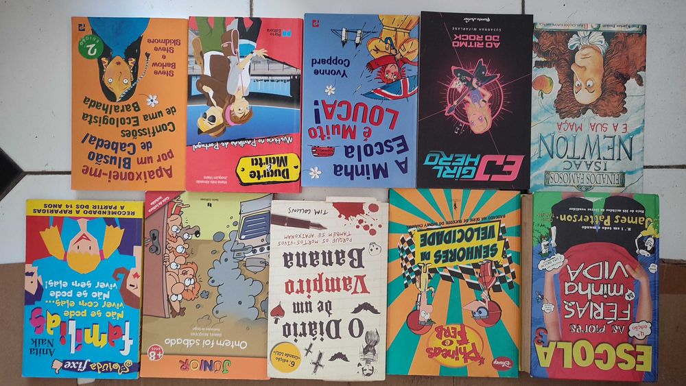 Lote 40 Livros Literatura Juvenil