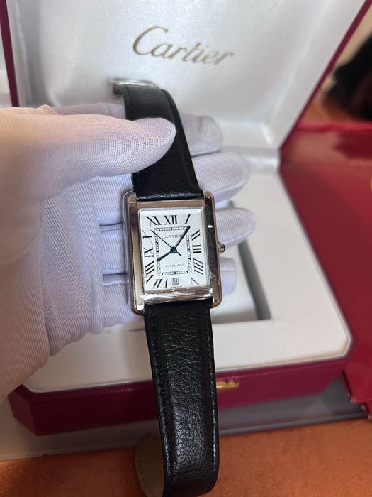 Cartier Tank Preto