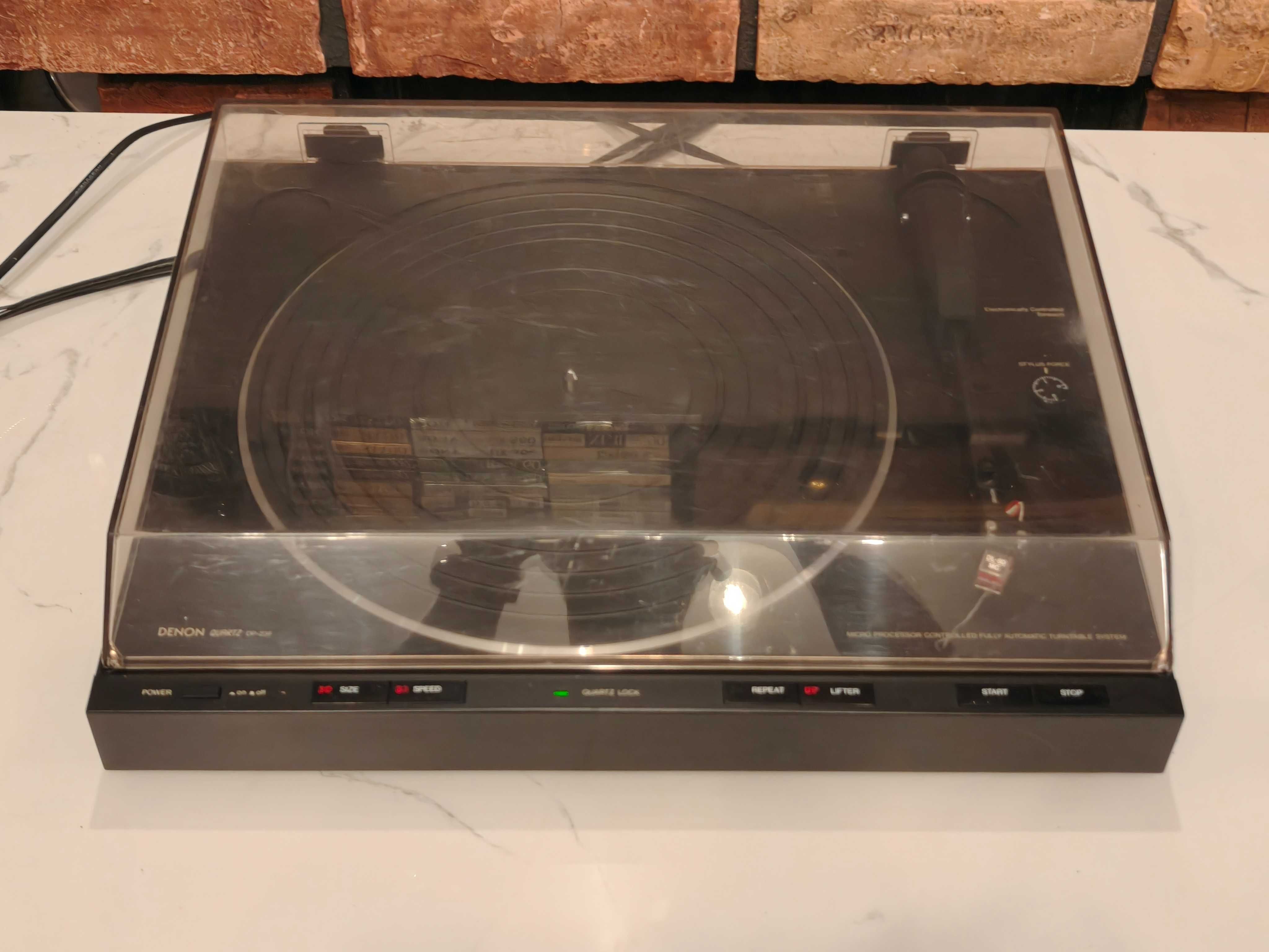 DENON Quartz DP-23f ! Świetny gramofon Direct Drive