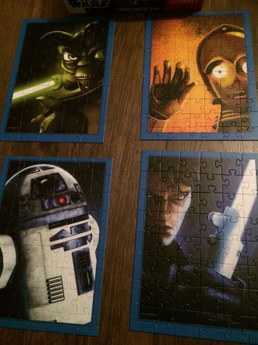 Puzzle z kultowego filmu STAR WARS