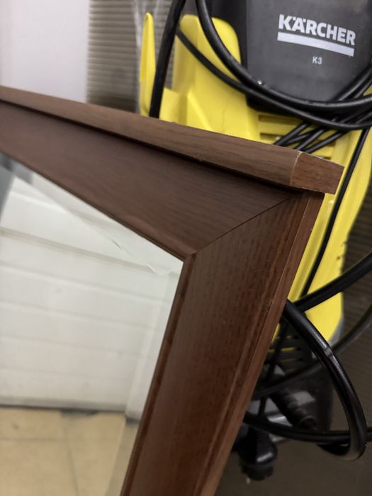 Lustro, drewniana rama