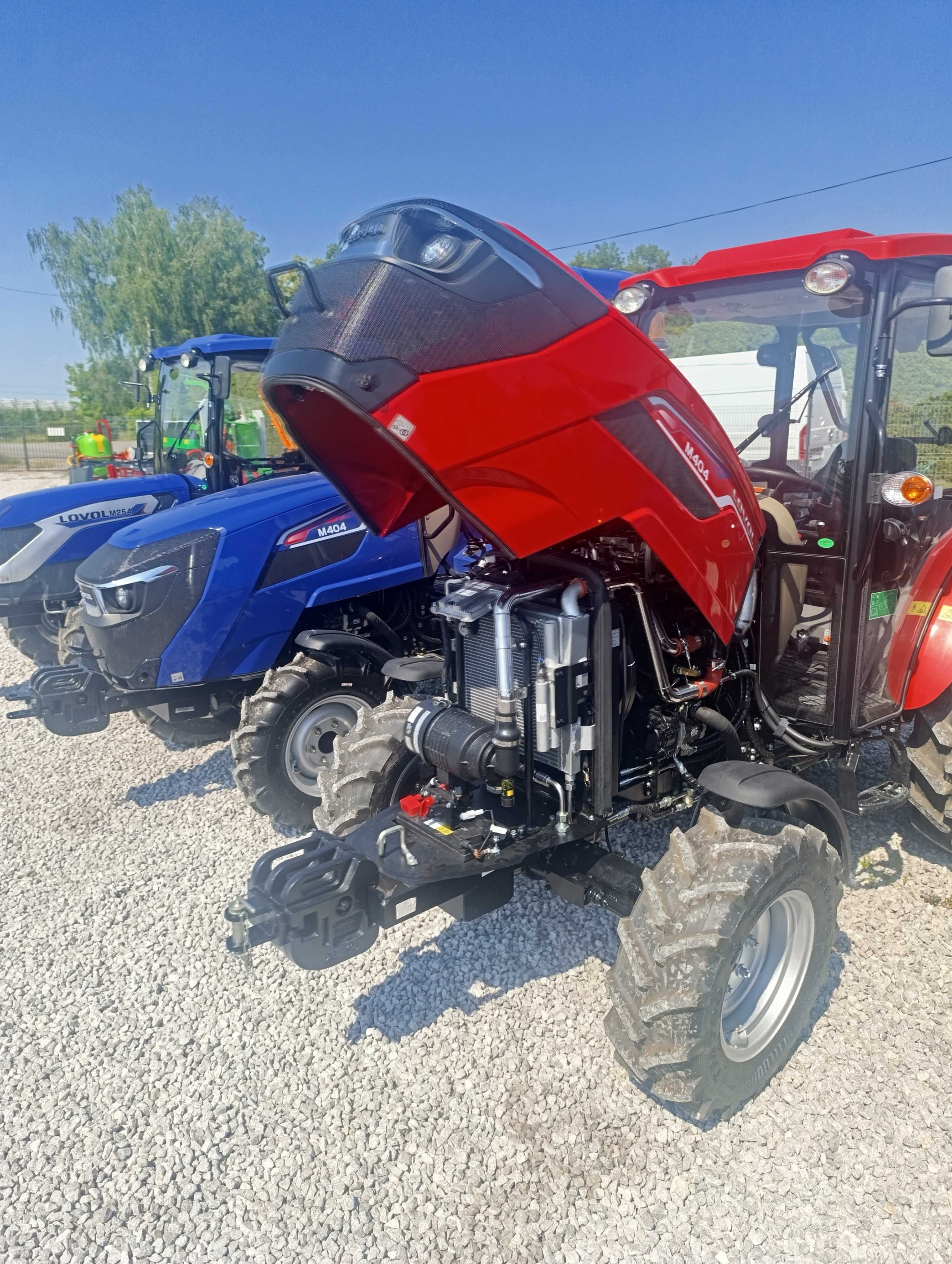 Ciągnik rolniczy Komunalny LOVOL M404 Nowość  silnik 4 cyl. 4x4 40KM