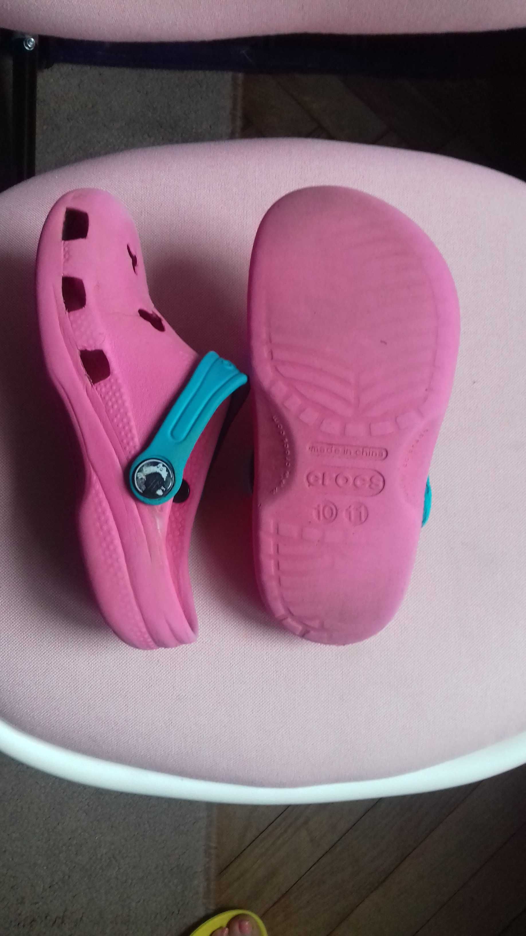 Crocs dla dziewczynki 10/11 28/29