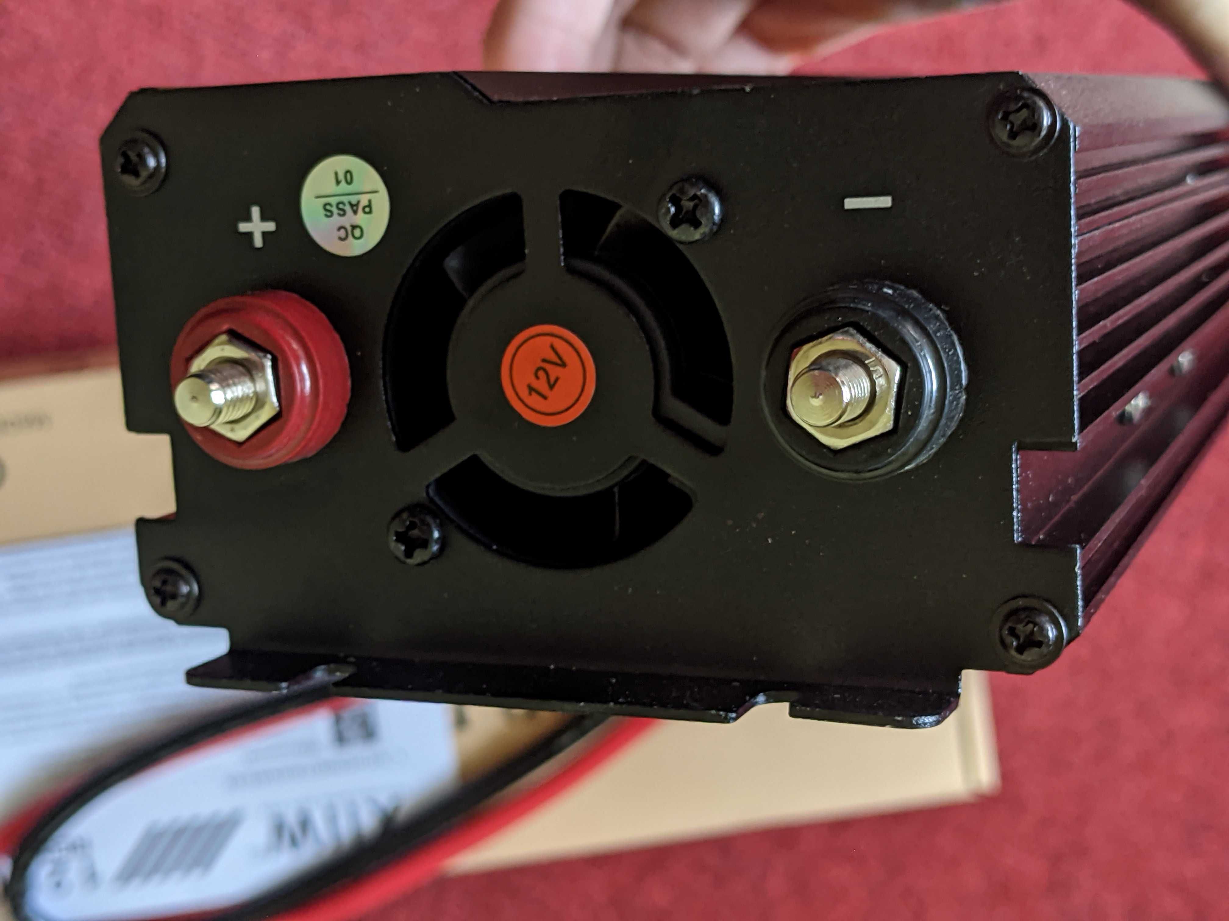 Инвертор Чистый Синус преобразователь 12-220V 1000/2000W для котла