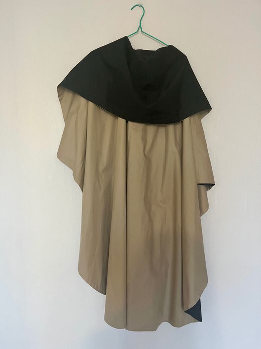 Шикарний кейп беж/ чорний