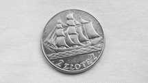 2 злотих 1936 Польща Вітрильник судно XF Extremely Fine