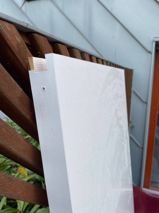 skrzydło okleinowe drzwi przesuwnych Eclisse - 70x200 - biały mat