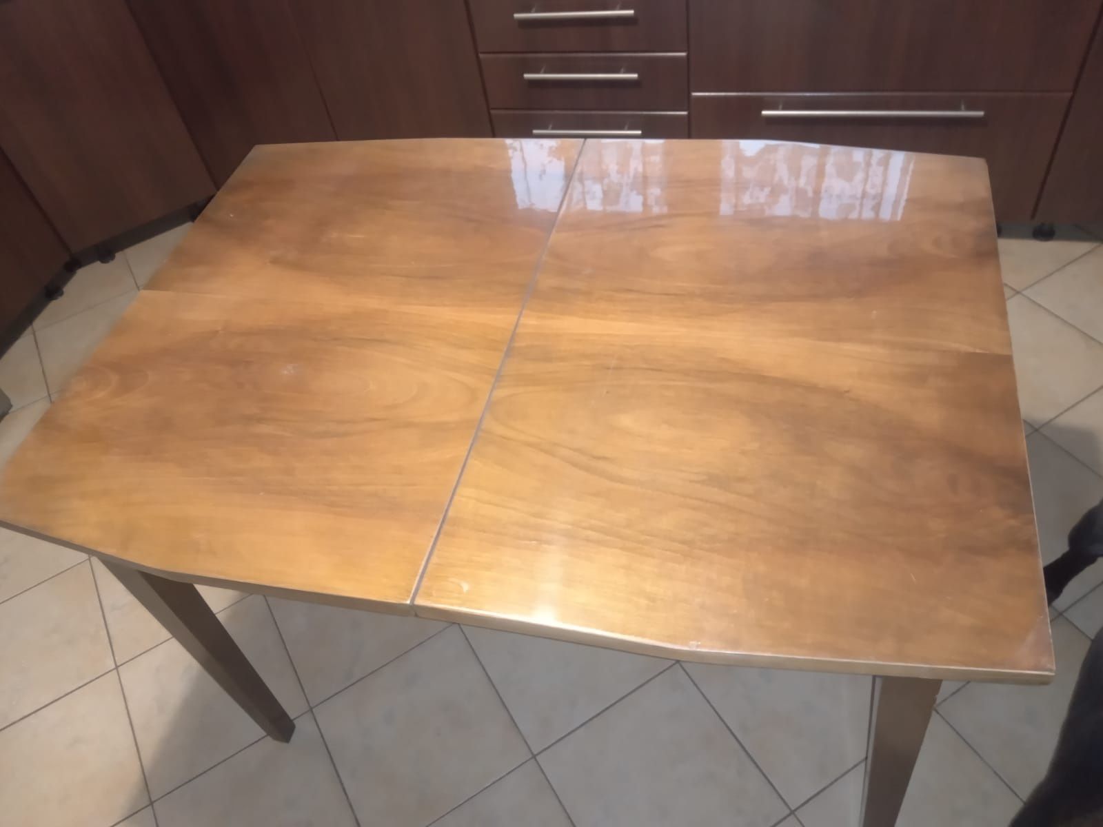 Stół drewniany, rozkładany