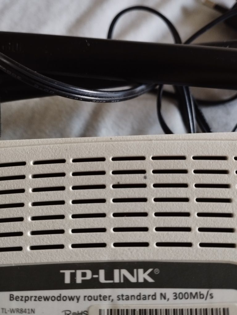 Router TP Link 2 sztuki z zasilaczem