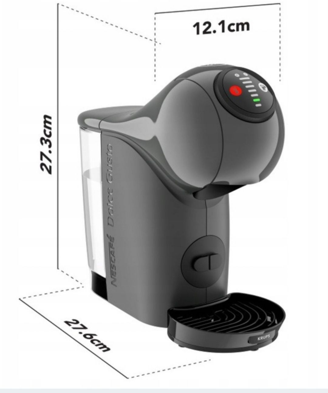 Ekspres Krups Nescafé Dolce Gusto plus 287 kapsułek