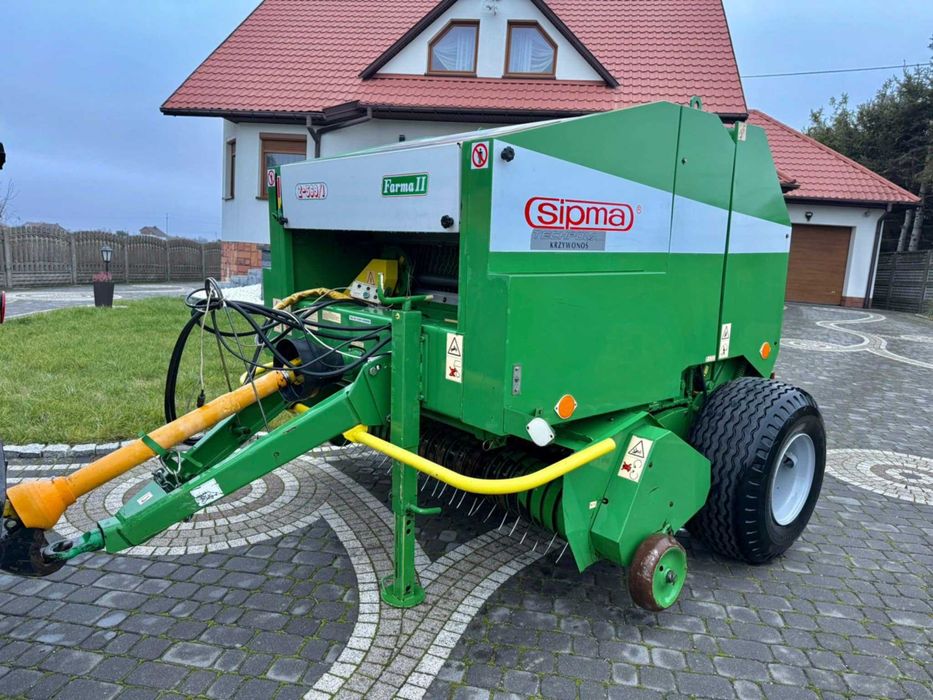 Prasa Rolująca SIPMA FARMA II Z-569/1 *2008ROK, Siatka-Sznurek*