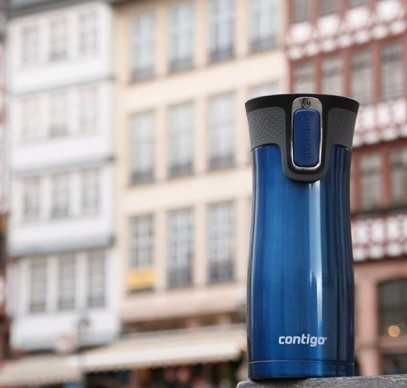 Термокружка Contigo West Loop, Matt Monaco Blue 470 мл