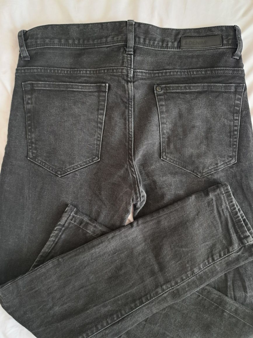 Spodnie damskie jeans H&M L