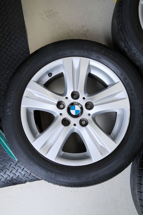 Jantes originais BMW 16" c/ pneus Michelin