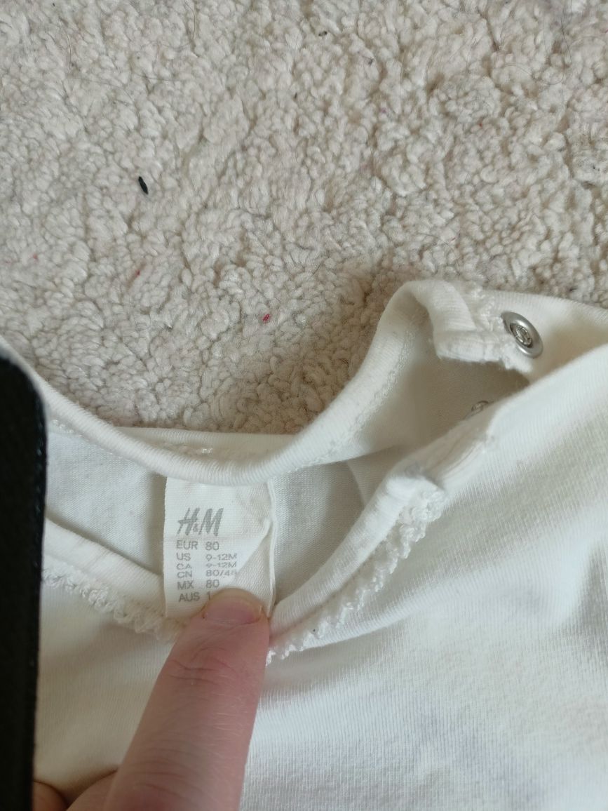Kremowa sukienka H&M