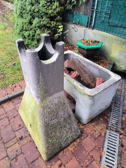 Grill betonowy na cześci