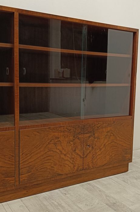 biblioteka Halabala regał na książki półki komoda długa