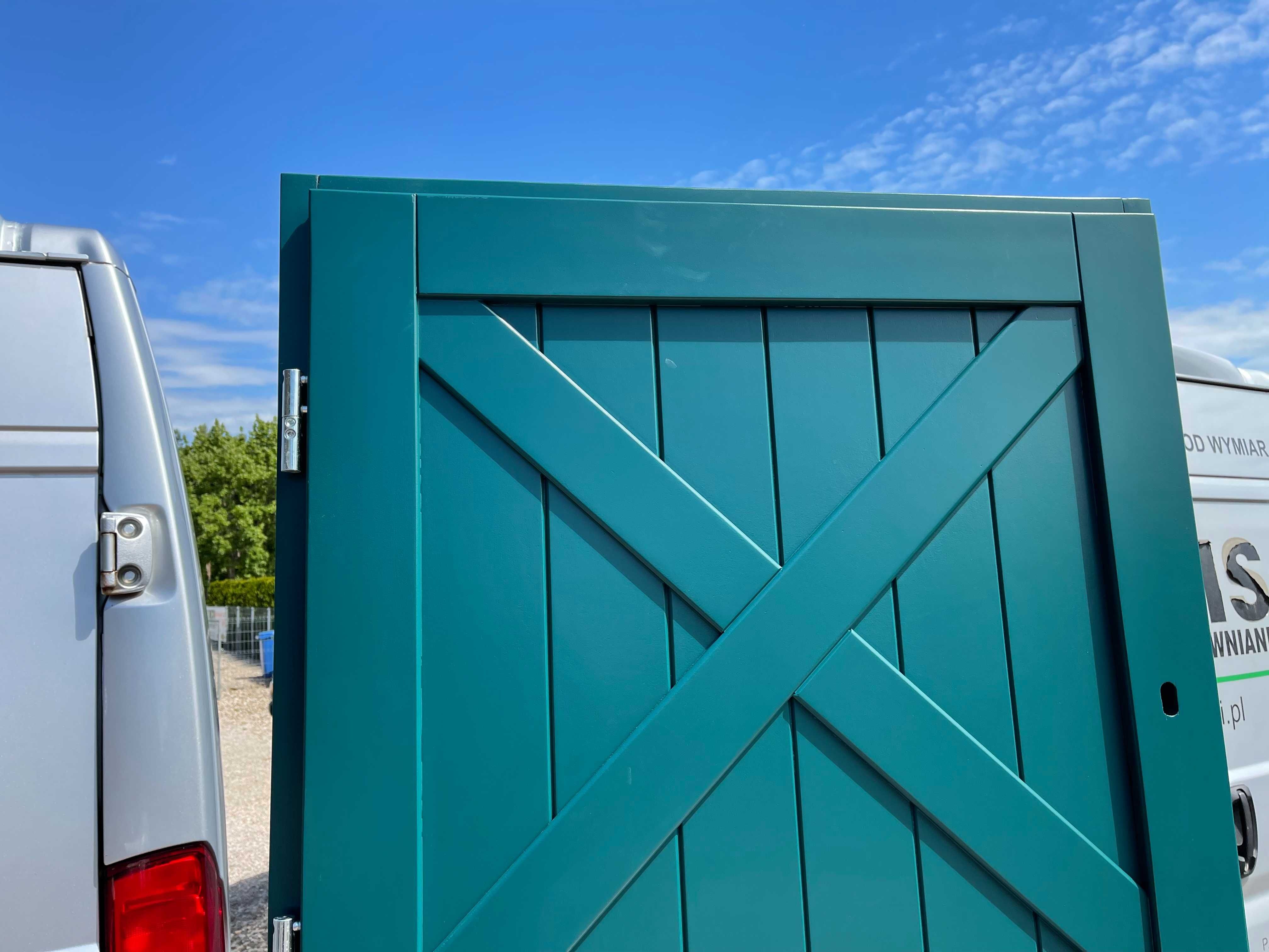 Drzwi drewniane zewnętrzne NA WYMIAR  dowolny kolor z RAL -NCS
