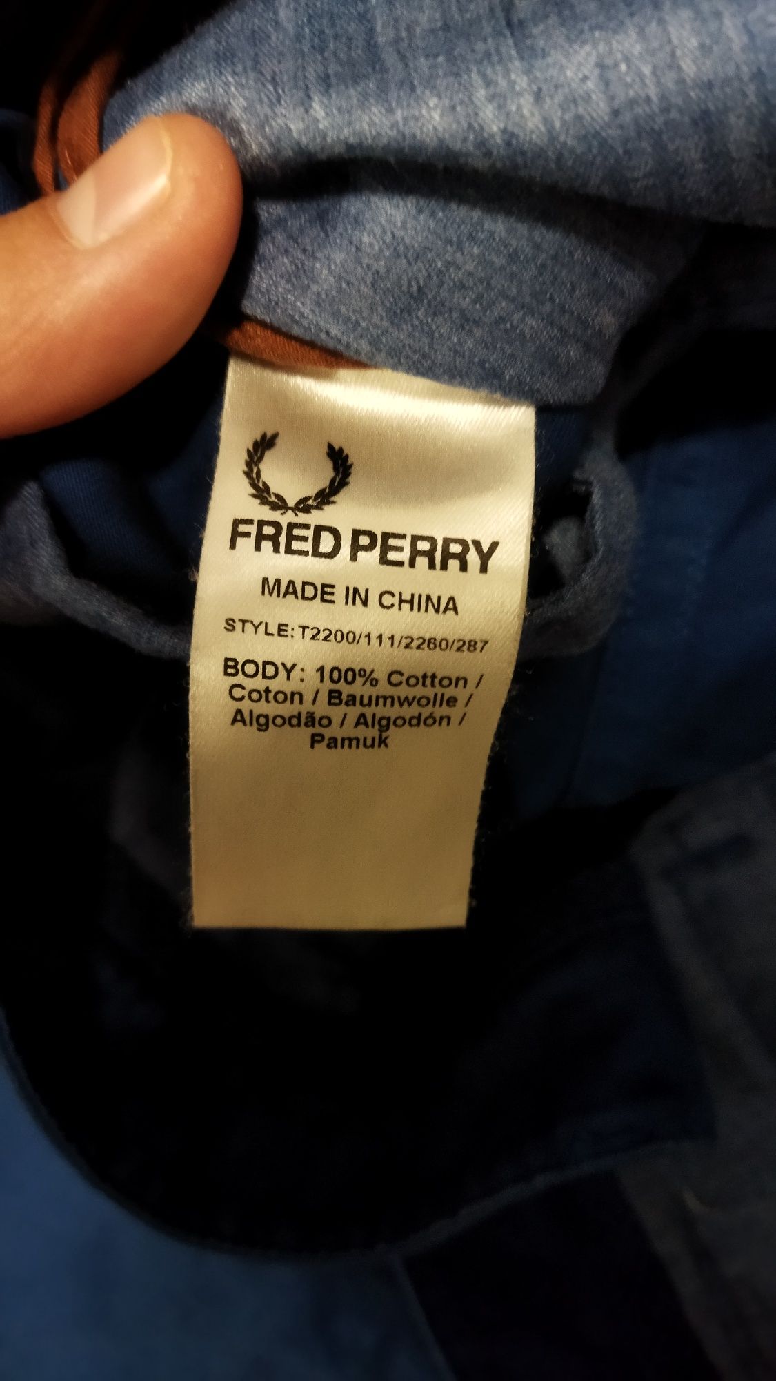 Брюки Fred Perry